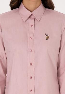 Kadın Orkide Uzun Kollu Basic Gömlek - 50308038107