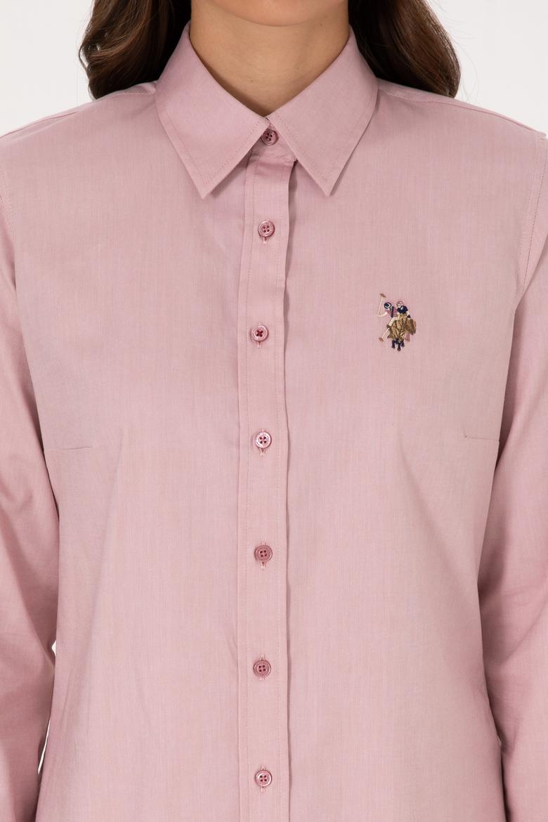 Kadın Orkide Uzun Kollu Basic Gömlek - 50308038107