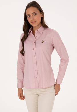 Kadın Orkide Uzun Kollu Basic Gömlek - 50308038107