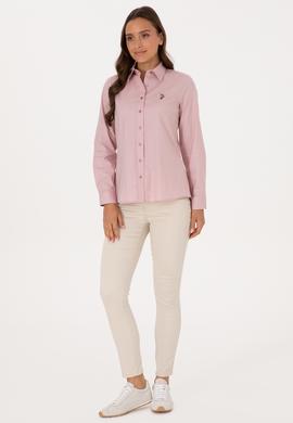 Kadın Orkide Uzun Kollu Basic Gömlek - 50308038107