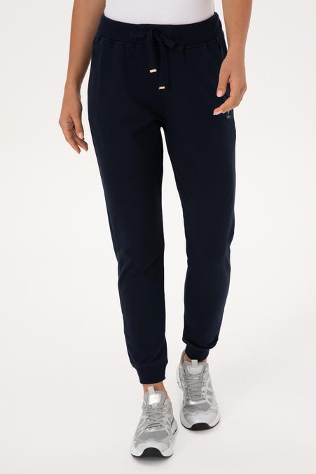 Kadın Lacivert Jogger Eşofman Altı