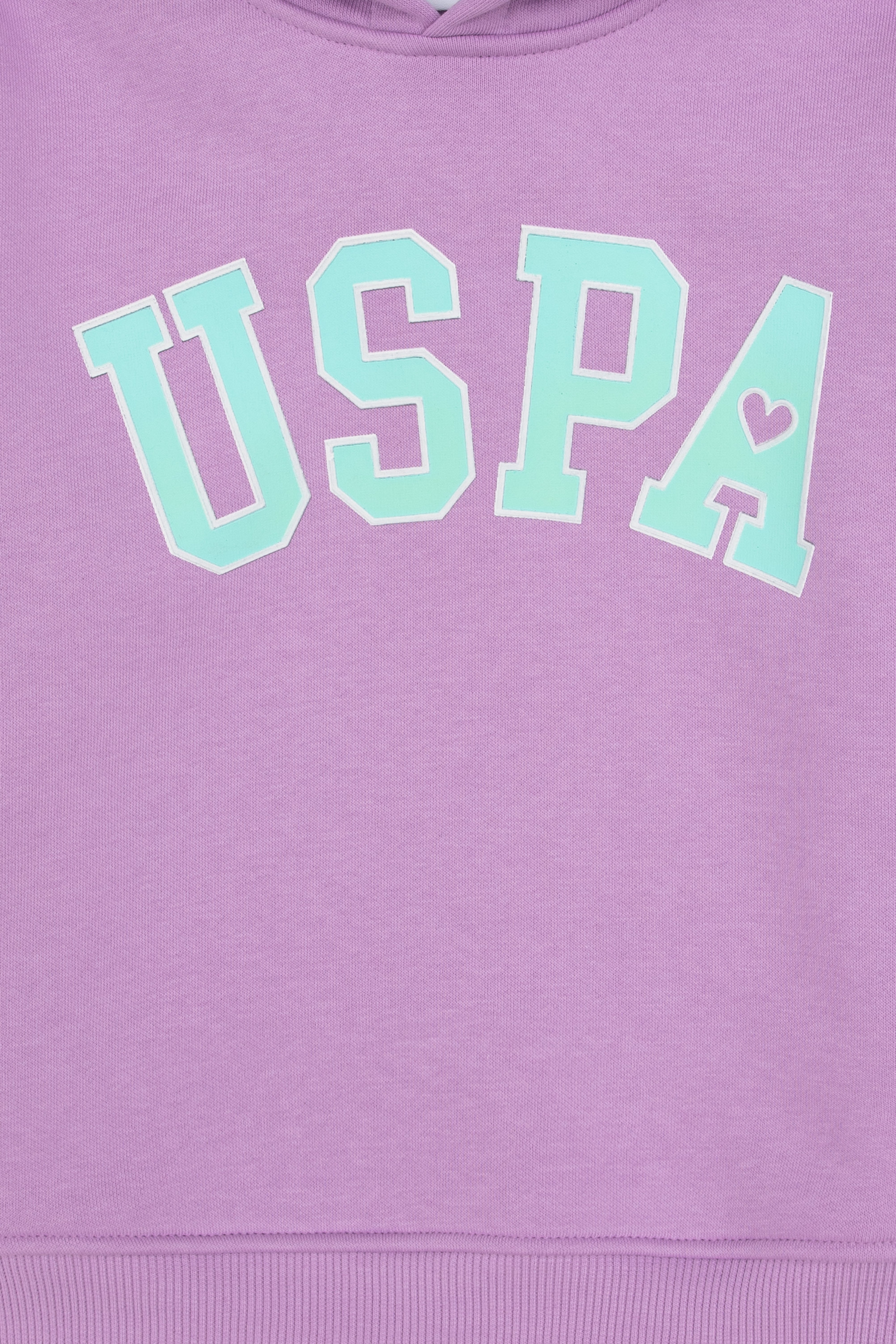 Kız Çocuk Lila Şardonlu Kapüşonlu Sweatshirt - Image 7