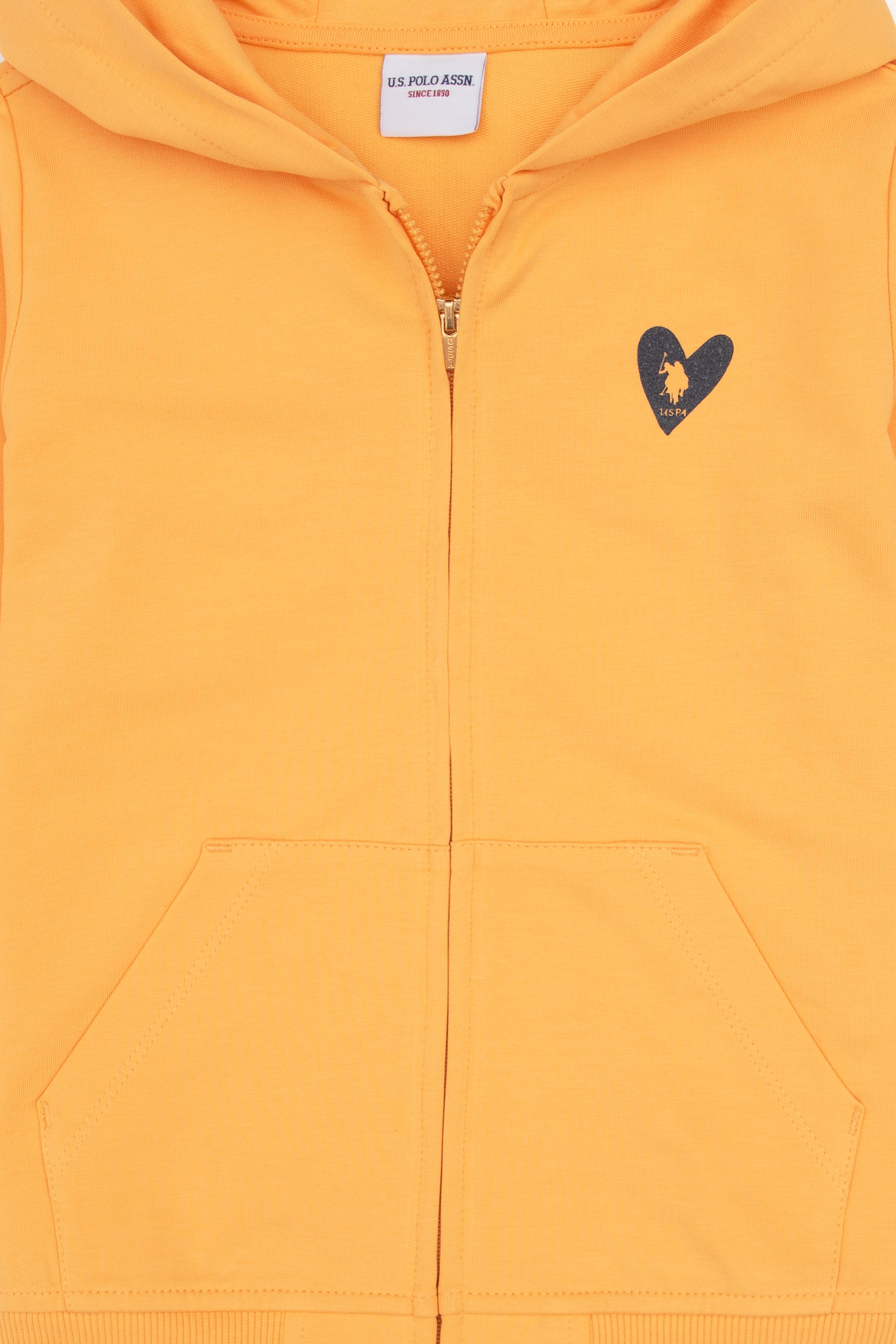 Kız Çocuk Mango Kapüşonlu Fermuarlı Sweatshirt