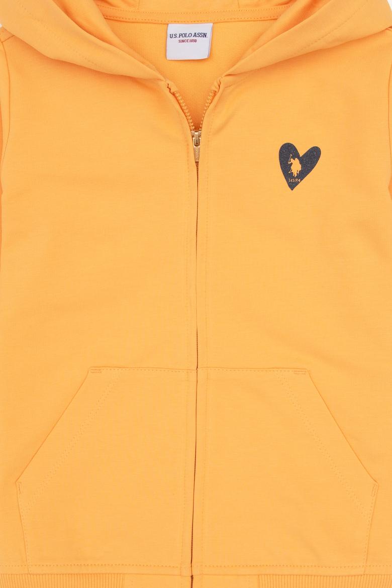 Kız Çocuk Mango Kapüşonlu Fermuarlı Sweatshirt - 50316873033