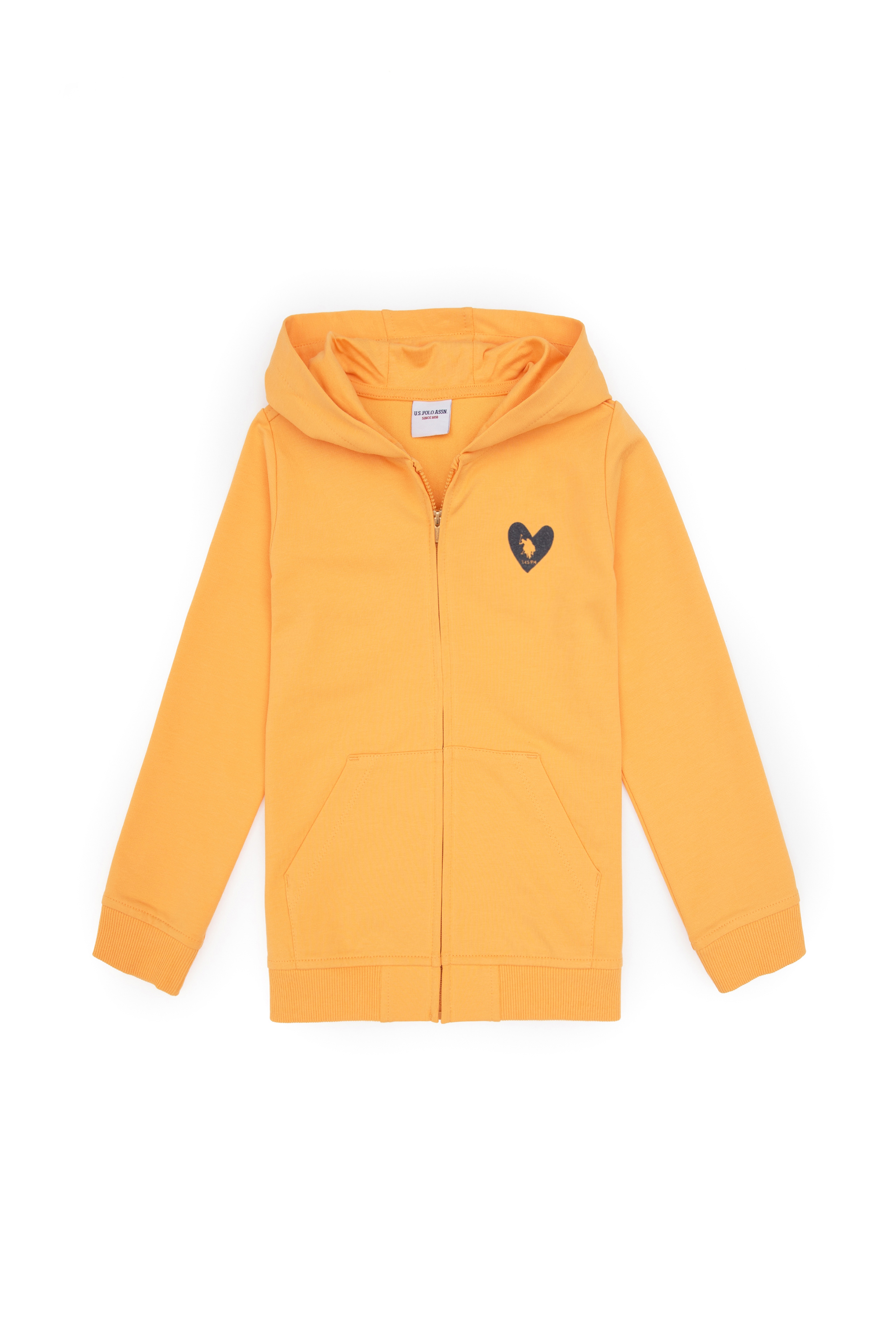 Kız Çocuk Mango Kapüşonlu Fermuarlı Sweatshirt - Image 4