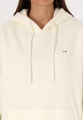 Kadın Krem Şardonlu Kapüşonlu Sweatshırt - 50313567110