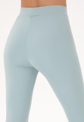 Kadın Su Yeşili Yüksek Bel Spor Tayt - 50284055019