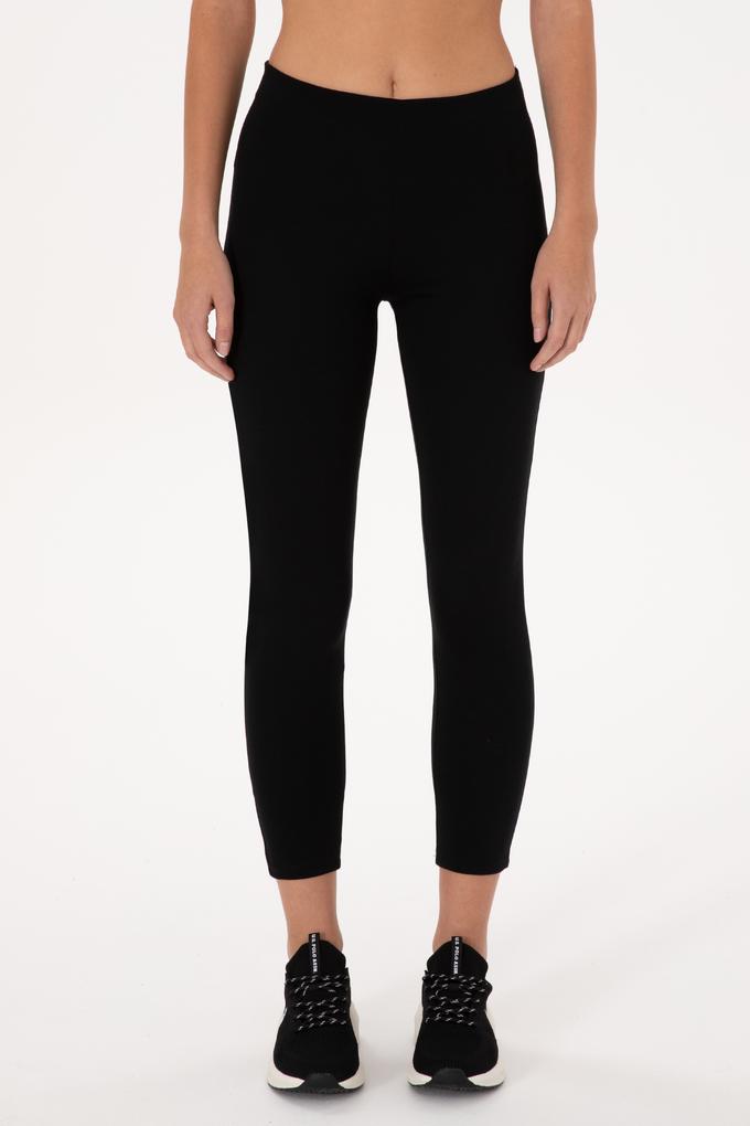 Kadın Siyah Yüksek Bel Toparlayıcı Günlük Tayt