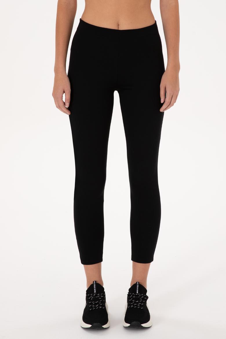 Kadın Siyah Yüksek Bel Toparlayıcı Günlük Tayt