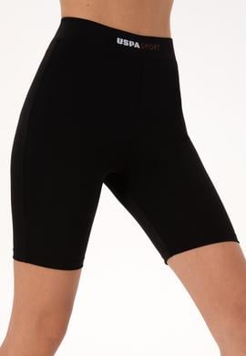 Kadın Siyah Örme Şort - 50270238028