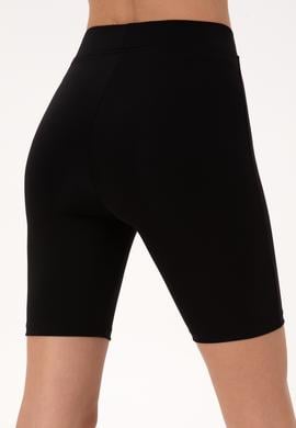 Kadın Siyah Örme Şort - 50270238028