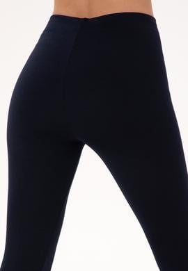 Kadın Lacivert Yüksek Bel Toparlayıcı Günlük Tayt - 50296888018