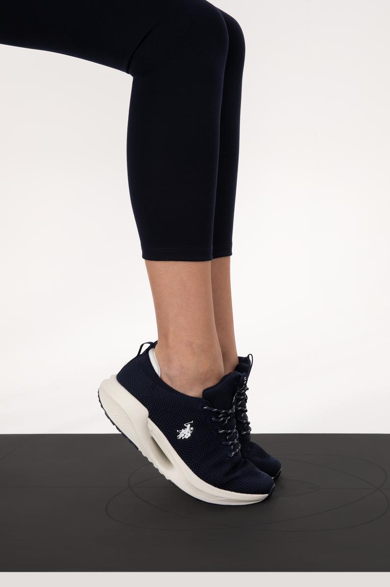 Kadın Lacivert Yüksek Bel Toparlayıcı Günlük Tayt