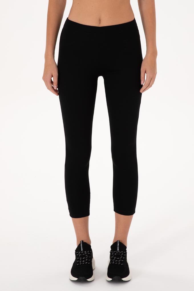 Kadın Siyah Yüksek Bel Toparlayıcı Günlük Tayt