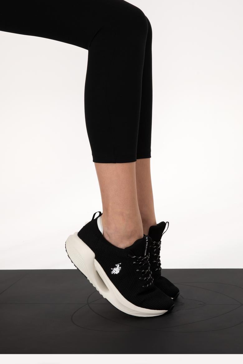 Kadın Siyah Yüksek Bel Toparlayıcı Günlük Tayt - 50289543002