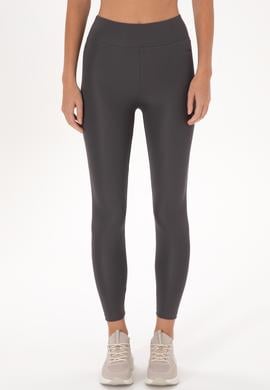 Kadın Antrasit Yüksek Bel Spor Tayt - 50312978015