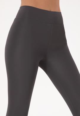 Kadın Antrasit Yüksek Bel Spor Tayt - 50312978015