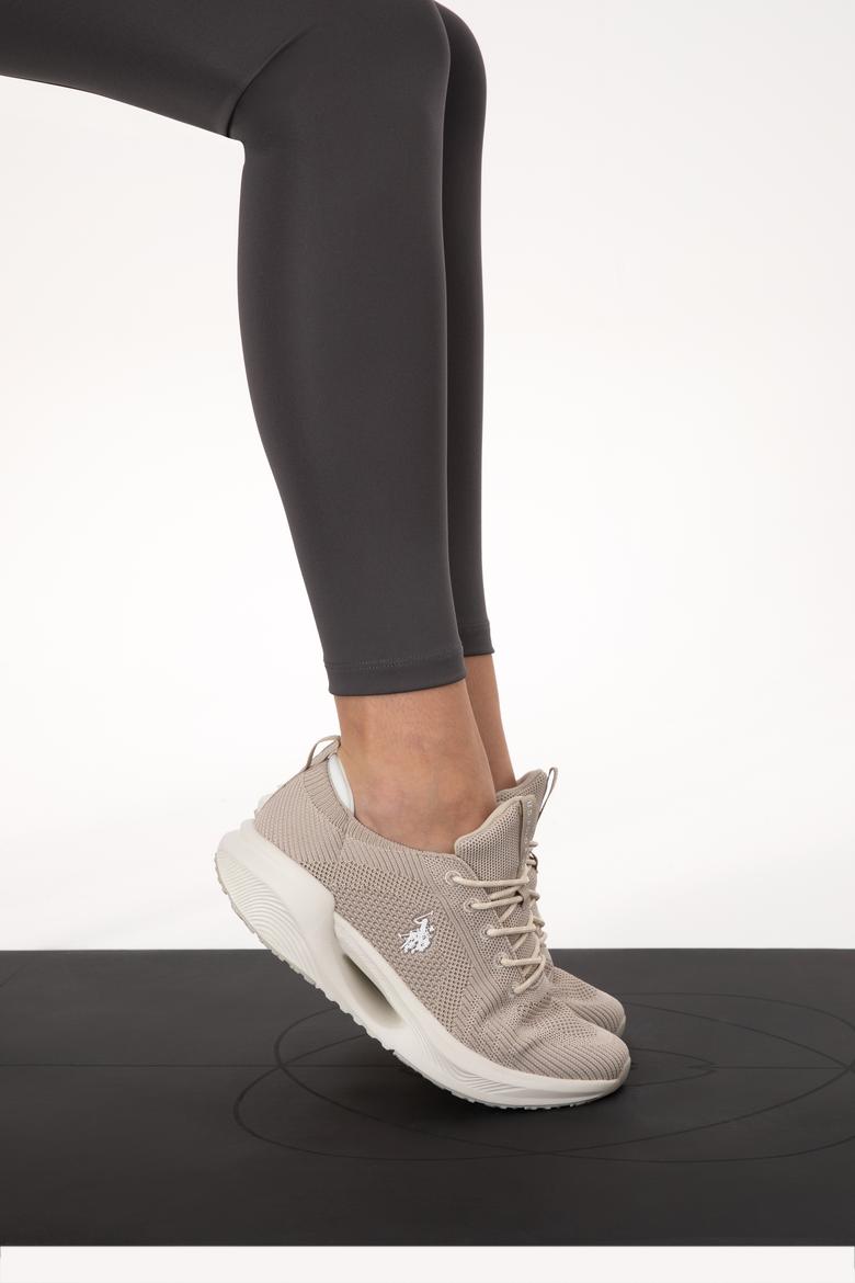 Kadın Antrasit Yüksek Bel Spor Tayt - 50312978015