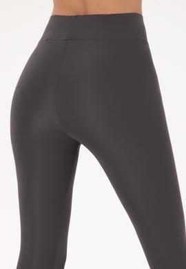 Kadın Antrasit Yüksek Bel Spor Tayt - 50312978015