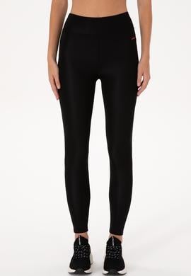 Kadın Siyah Yüksek Bel Spor Tayt - 50312978027