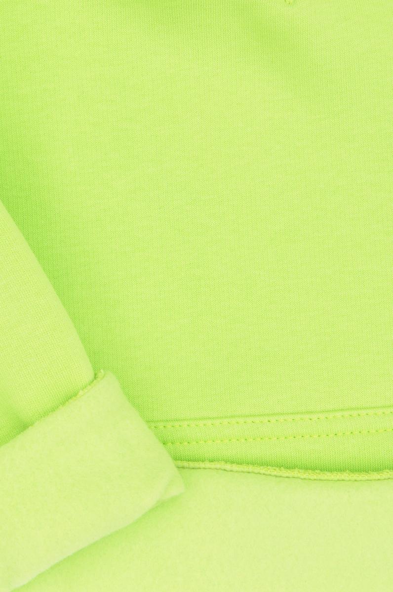 Erkek Çocuk Yeşil Basic Kapüşonlu Sweatshirt