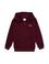 Erkek Çocuk Bordo Basic Kapüşonlu Sweatshirt
