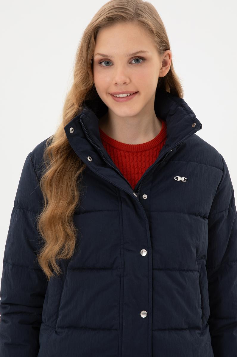 Kadın Lacivert Mont