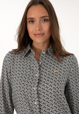 Kadın Taş Uzun Kollu Gömlek - 50316424019