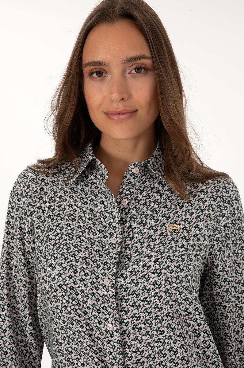 Kadın Taş Uzun Kollu Gömlek