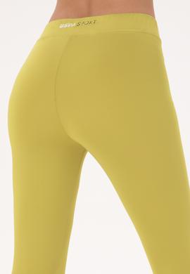 Kadın Fıstık Yeşili Yüksel Bel Spor Tayt - 50272295013