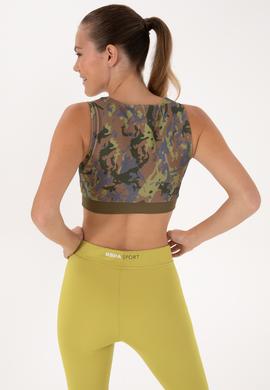 Kadın Haki Bisiklet Yaka Bustiyer - 50272195006