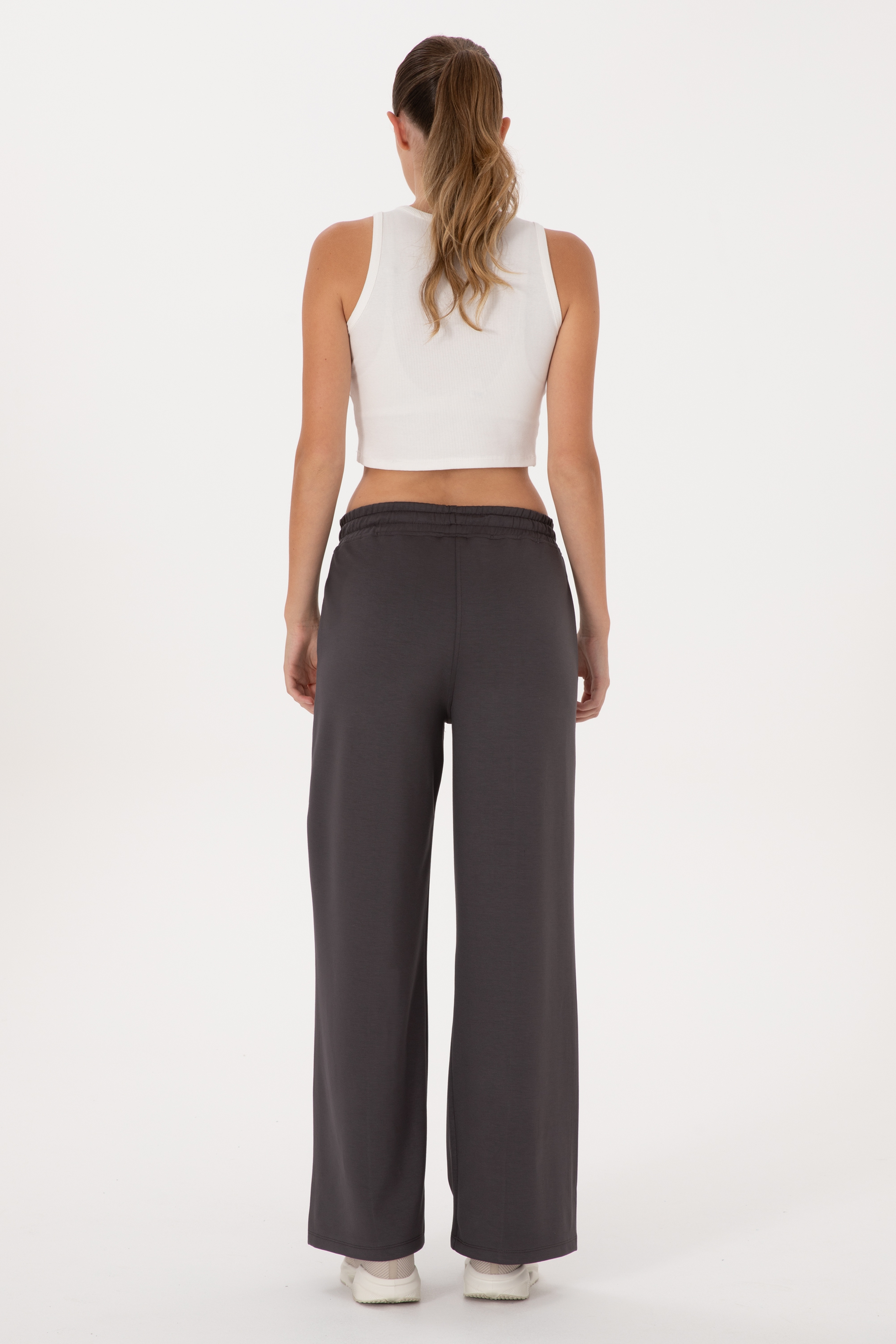 Kadın Antrasit Loose Fit Eşofman Altı - Image 4