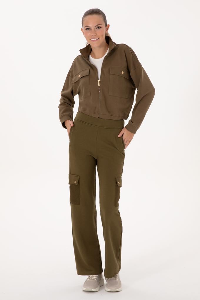 Kadın Haki Eşofman Altı