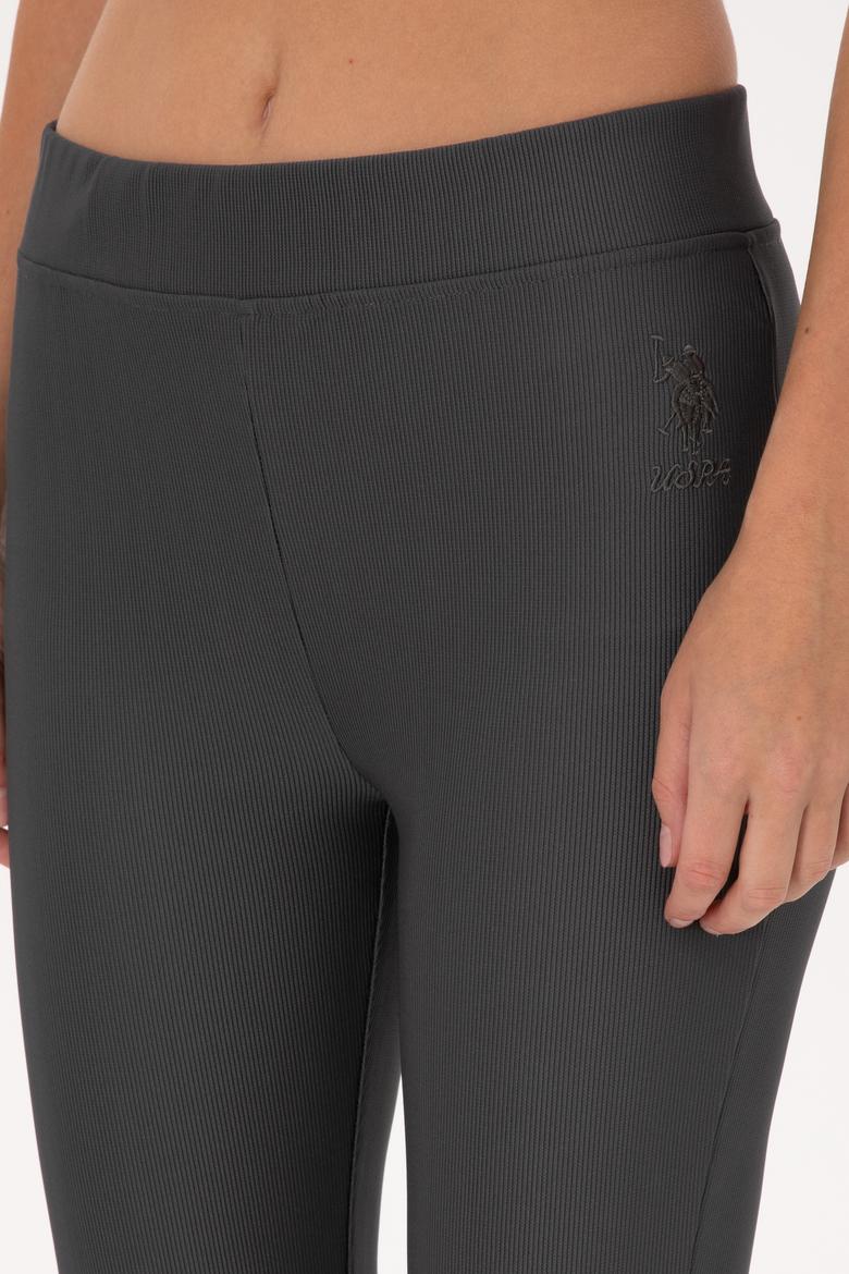 Kadın Antrasit İspanyol Paça Tayt - 50297274035