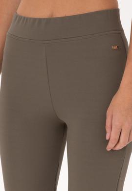 Kadın Vizon Yüksek Bel İspanyol Paça Tayt - 50305855062