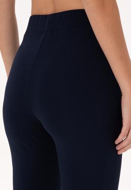 Kadın Lacivert Yüksek Bel İspanyol Paça Tayt - 50305855035