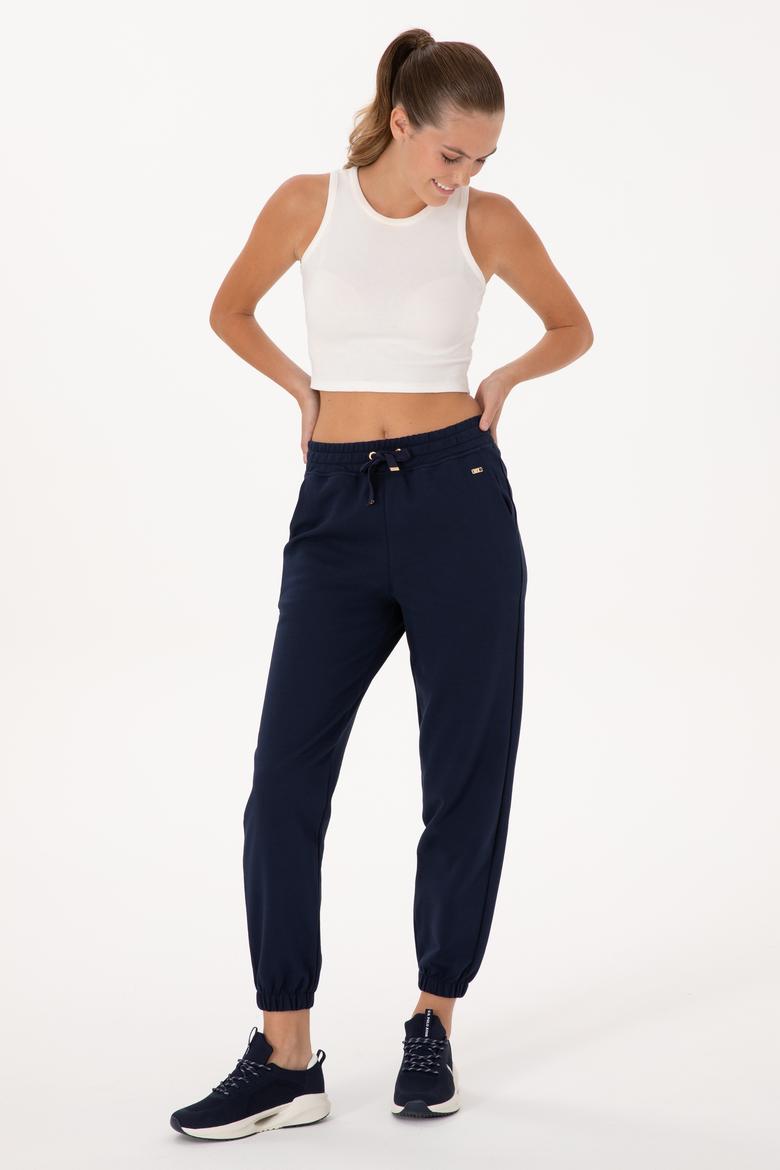 Kadın Lacivert Jogger Eşofman Altı