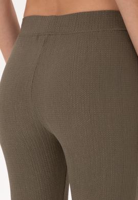 Kadın Vizon Yüksek Bel İspanyol Paça Tayt - 50300740011