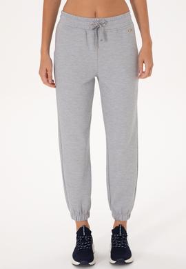 Kadın Gri Melanj Jogger Eşofman Altı - 50306710026