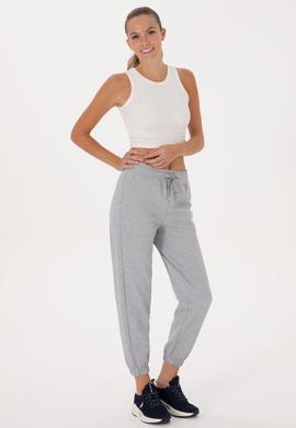 Kadın Gri Melanj Jogger Eşofman Altı - 50306710026