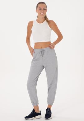 Kadın Gri Melanj Jogger Eşofman Altı - 50306710026