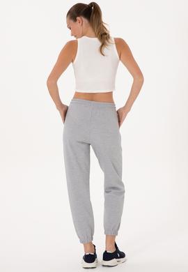 Kadın Gri Melanj Jogger Eşofman Altı - 50306710026