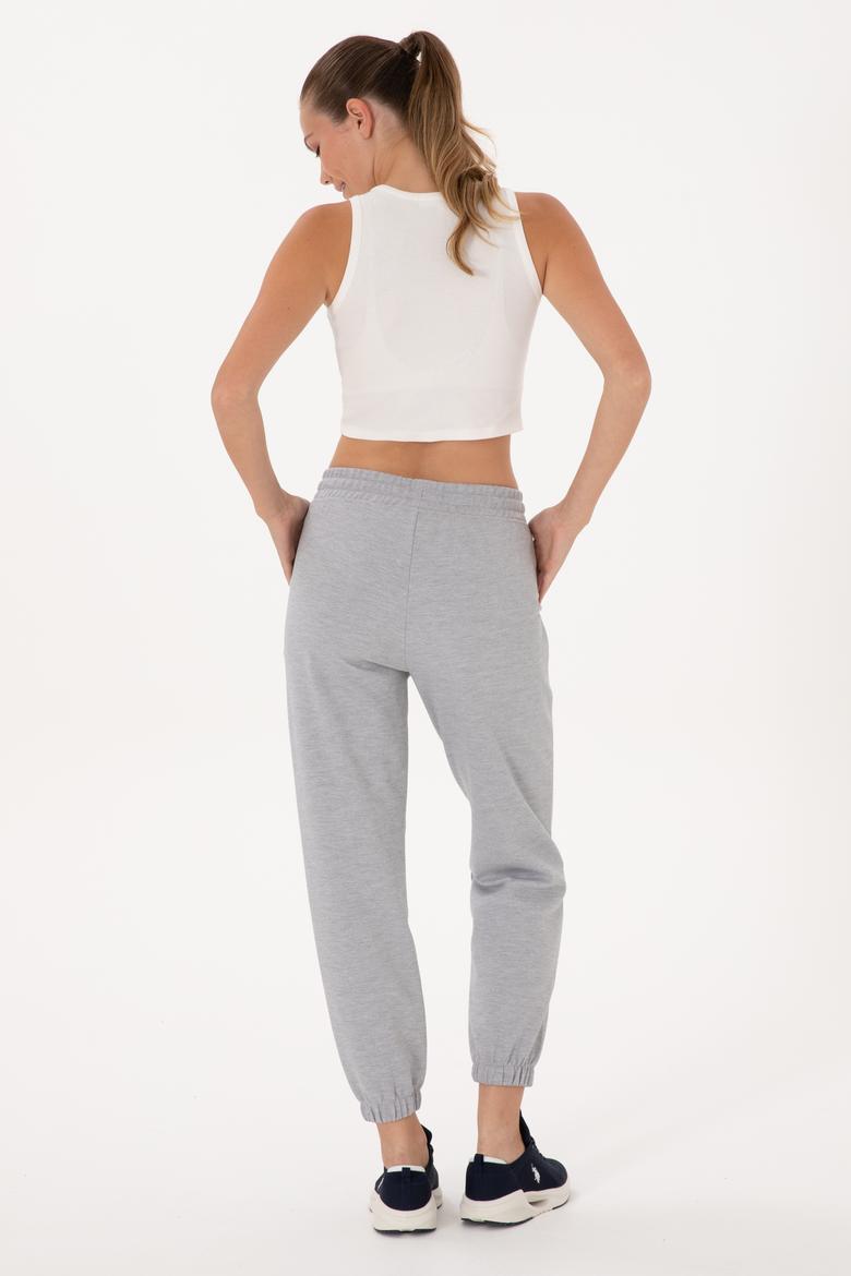 Kadın Gri Melanj Jogger Eşofman Altı - 50306710026