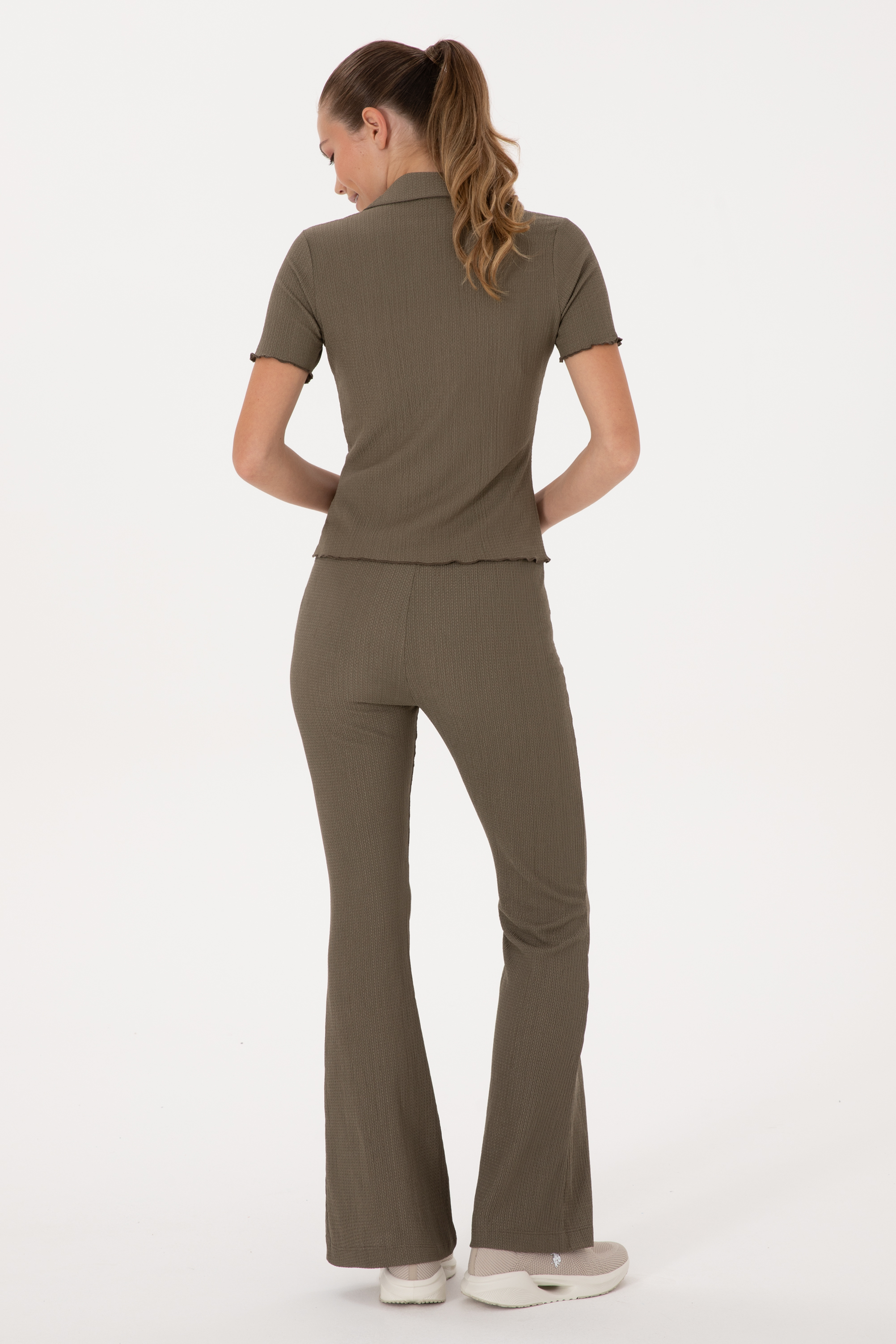 ساپورت FLARE HIGH WAIST زنانه یو اس پولو | U.S. Polo Assn. - تصویر 4