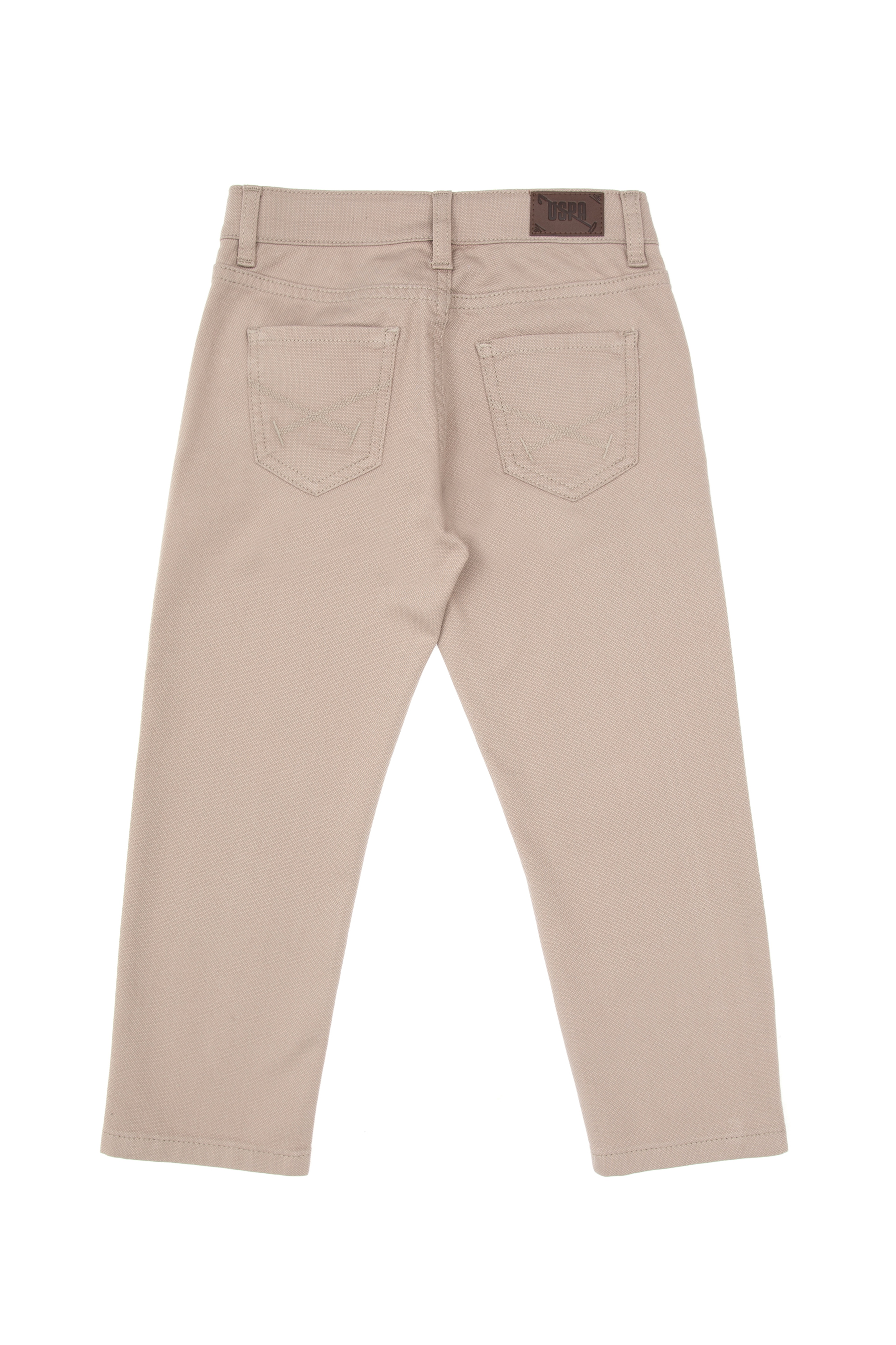 Erkek Çocuk Koyu Bej Kanvas Pantolon - Image 6