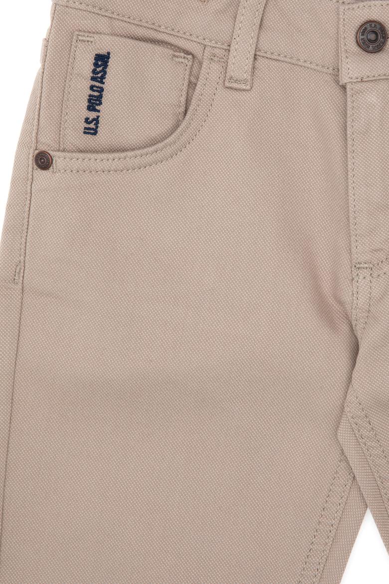 Erkek Çocuk Koyu Bej Kanvas Pantolon - 50317206041