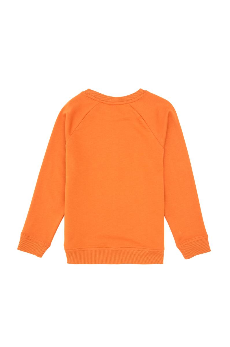 Erkek Çocuk Bakır Basic Bisiklet Yaka Sweatshirt