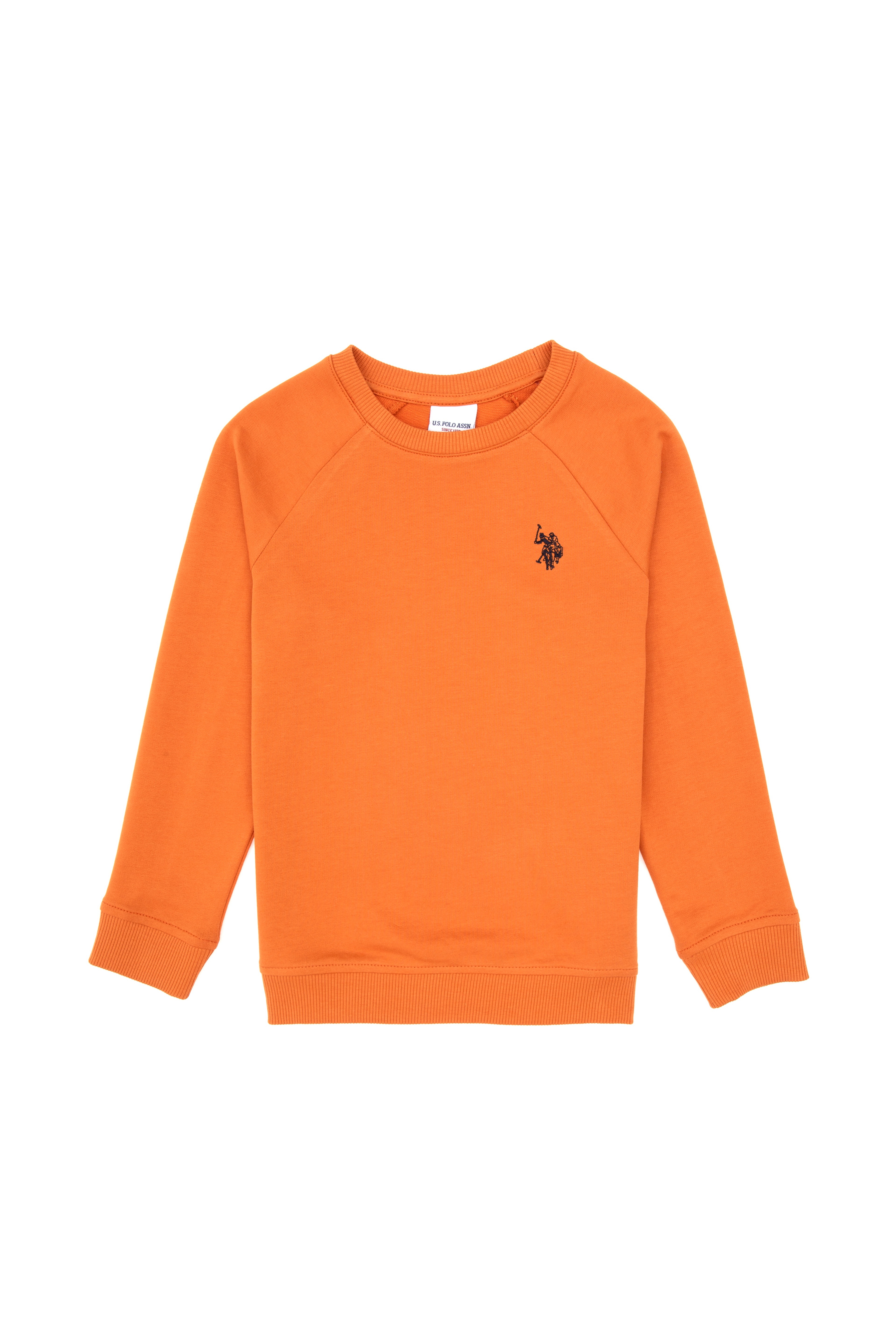 Erkek Çocuk Bakır Basic Bisiklet Yaka Sweatshirt - Image 1