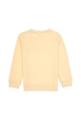 Erkek Çocuk Beyaz Basic Bisiklet Yaka Sweatshirt - 50313830185