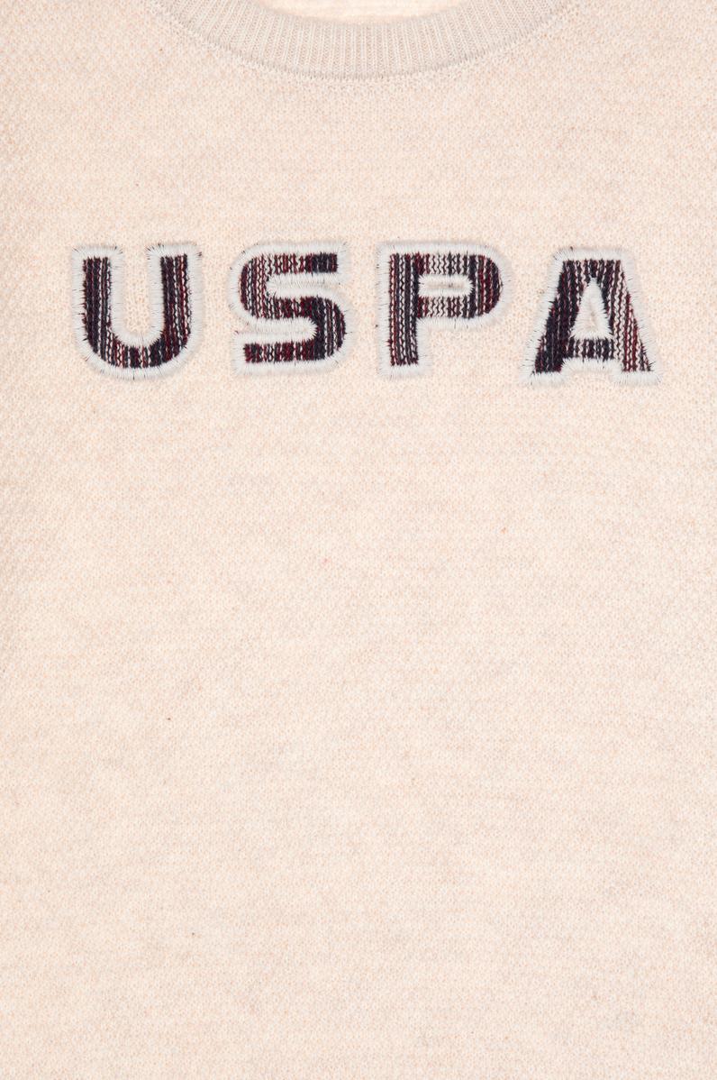 Erkek Çocuk Krem Melanj Kazak